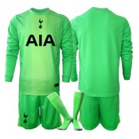 Koszulka piłkarska Tottenham Hotspur Bramkarska Strój Domowy dla dzieci 2025-26 tanio Długi Rękaw (+ Krótkie spodenki)